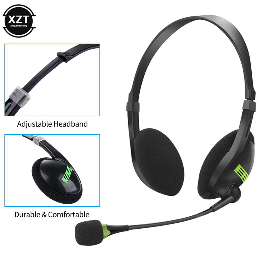 Laptop Accessories Headphones - Kebidu 3.5 ملم إلغاء الضوضاء سماعات