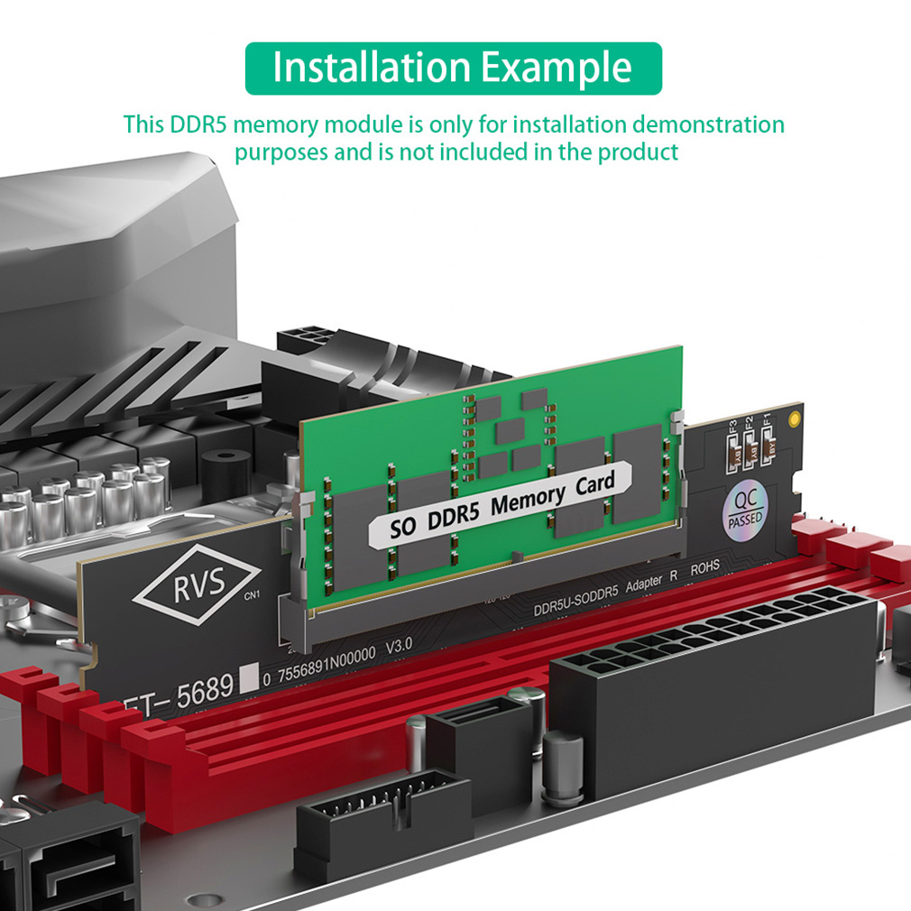 Memory Ram Upgrade - محول ذاكرة SO-DIMM للكمبيوتر المحمول إلى