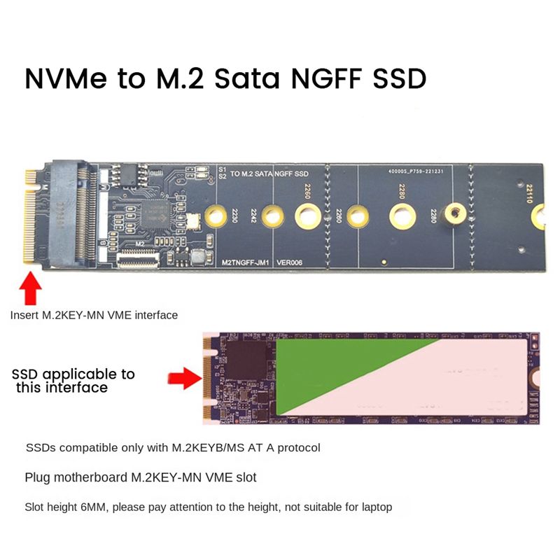 External Nvme Ssd - بطاقة توسعة SWXF M2 KEY-M NVME