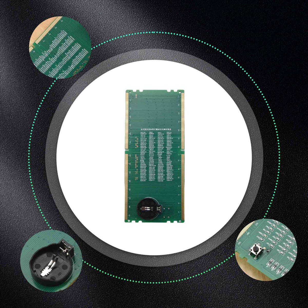 Memory Ram Upgrade - بطاقة اختبار محسنة 2026-DDR4 لفتحة ذاكرة