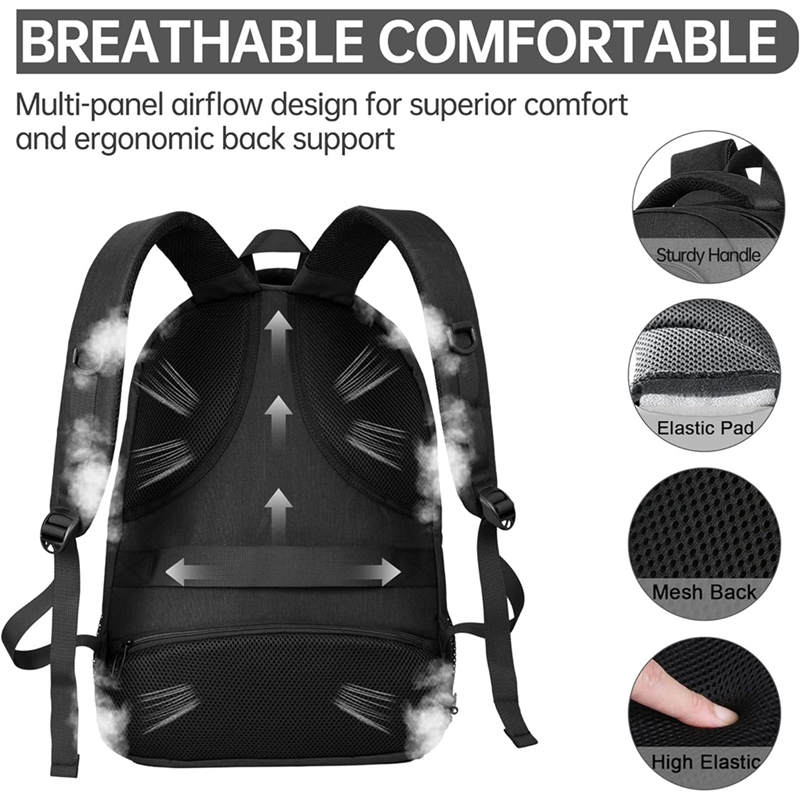 حقيبة ظهر للكمبيوتر المحمول مض - مراجعة Laptop Backpack Anti Theft وسعره