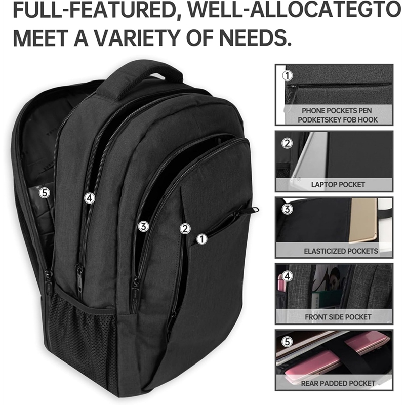 حقيبة ظهر للكمبيوتر المحمول مض - مراجعة Laptop Backpack Anti Theft وسعره