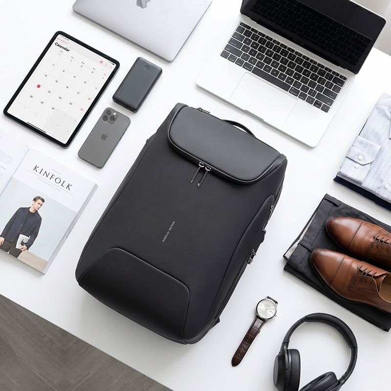 حقيبة ظهر ذكية للرجال من مارك  - مراجعة Laptop Backpack Anti Theft وسعره