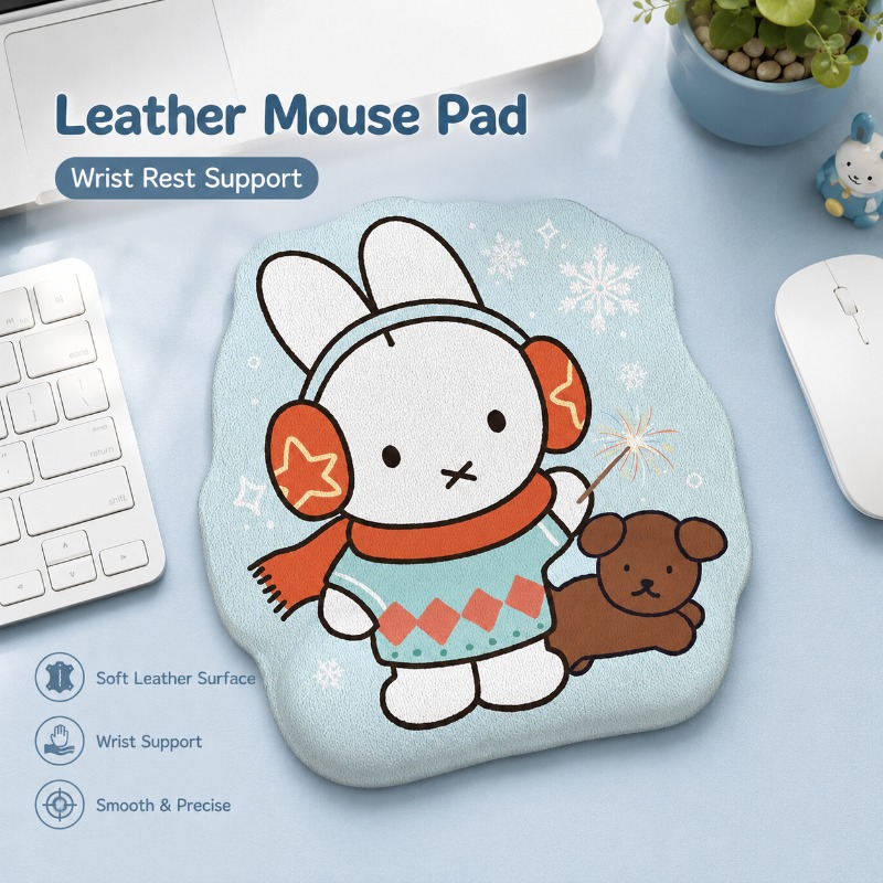 وسادة فأرة جلدية بتصميم أنيمي  - مراجعة Laptop Editing Accessories وسعره
