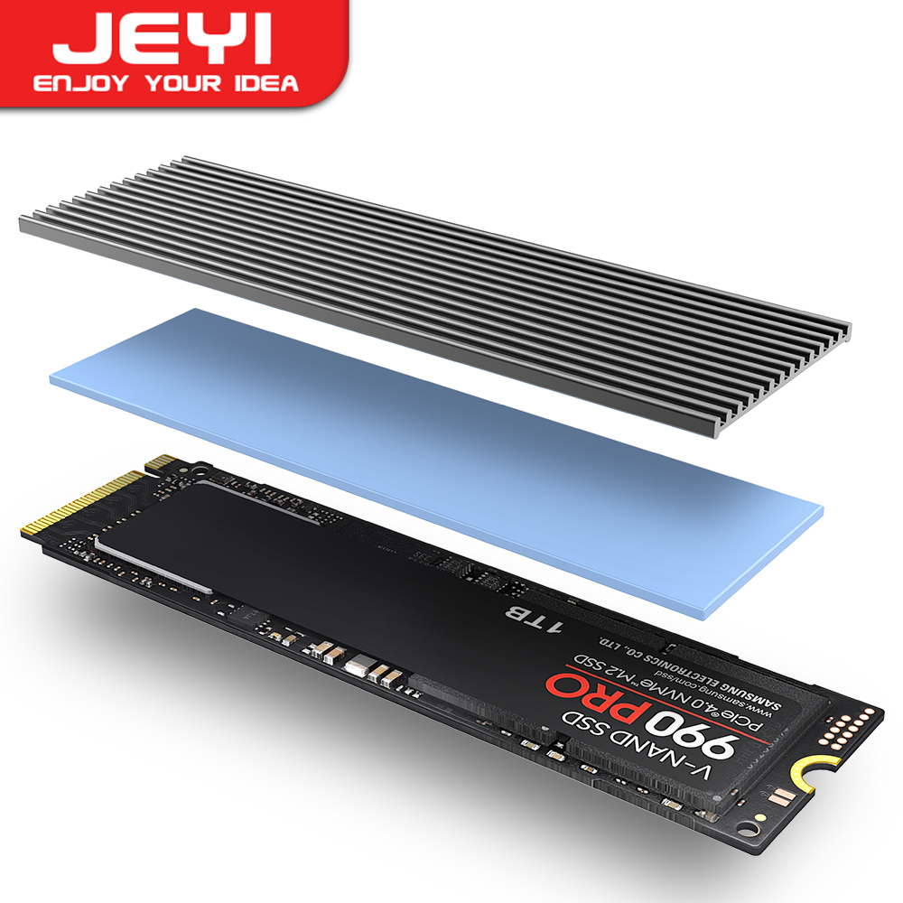 JEYI M.2 SSD المبرد، الألومنيو - مراجعة External Nvme Ssd وسعره