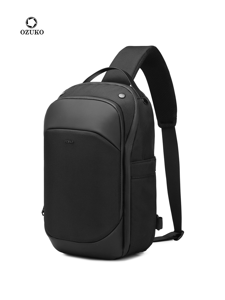حقيبة كروس بودي من OZUKO للرجا - مراجعة Laptop Backpack Anti Theft وسعره