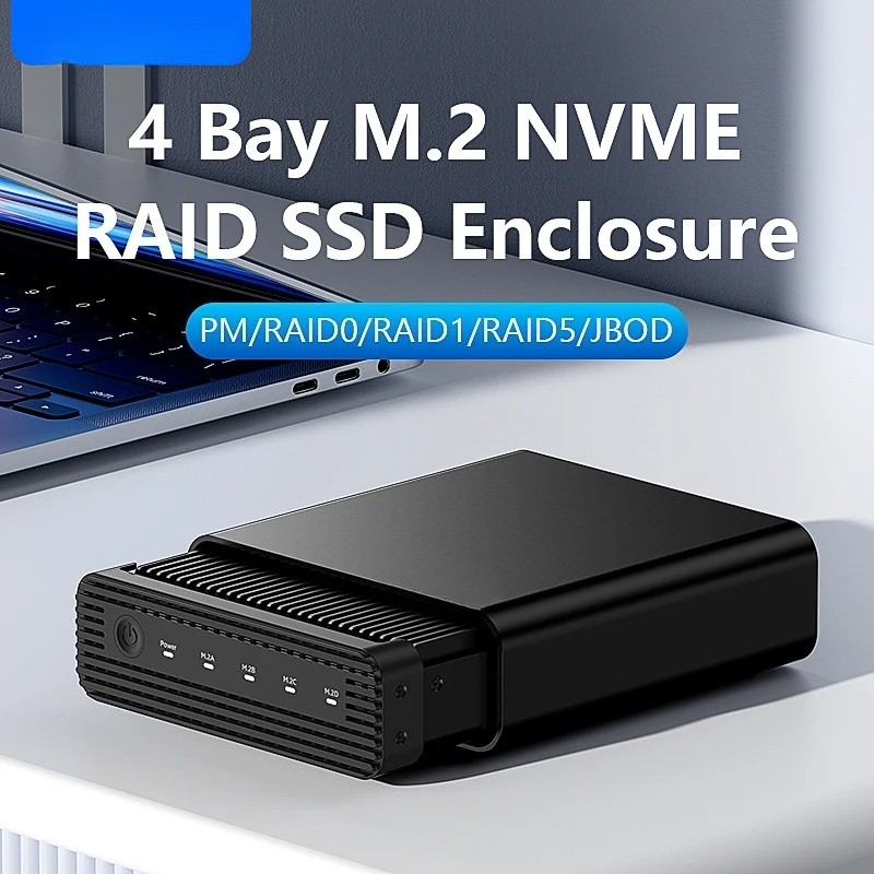 علبة خارجية من الألومنيوم لـ 4 - مراجعة External Nvme Ssd وسعره