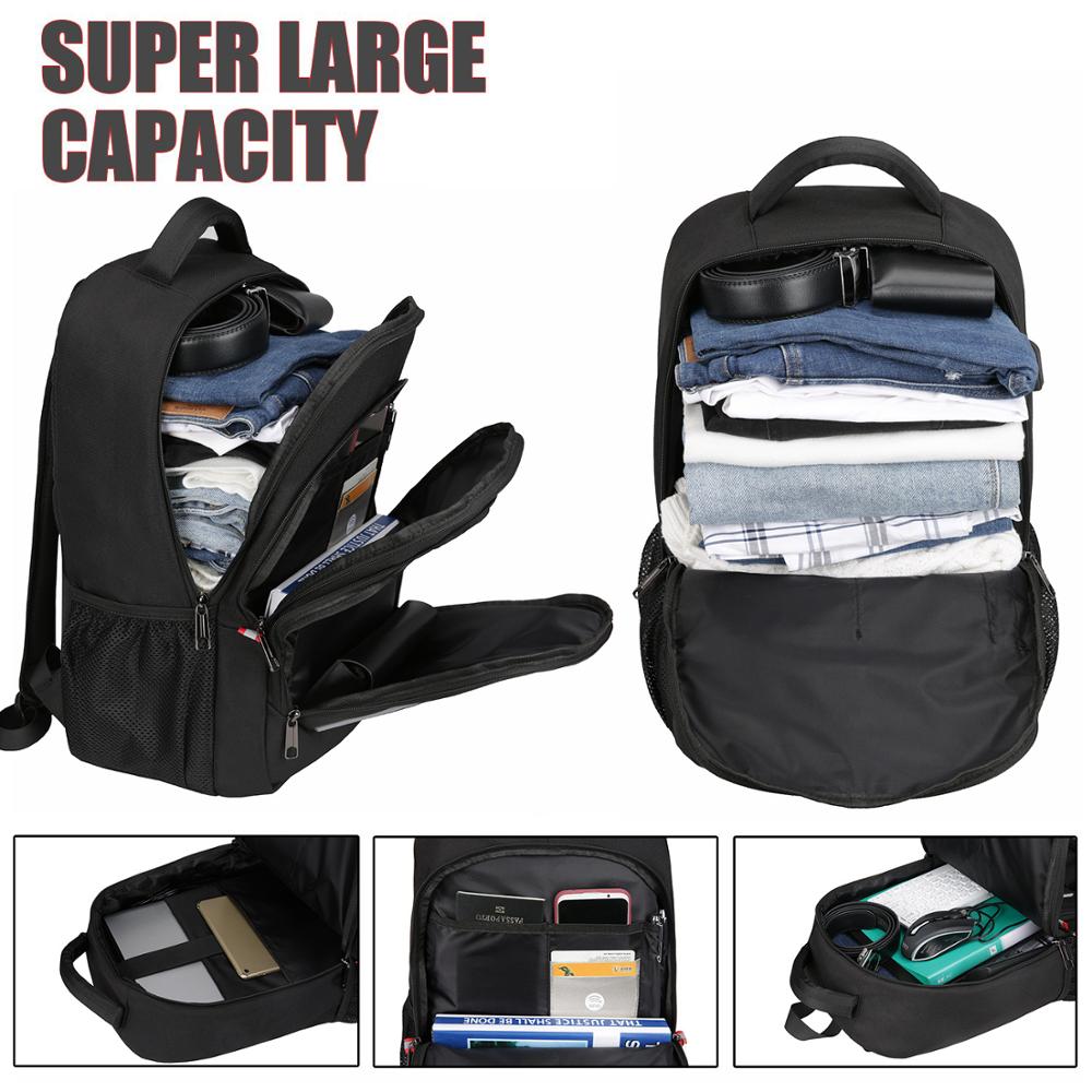 الرجال متعددة الوظائف السفر حق - مراجعة Laptop Backpack Anti Theft وسعره