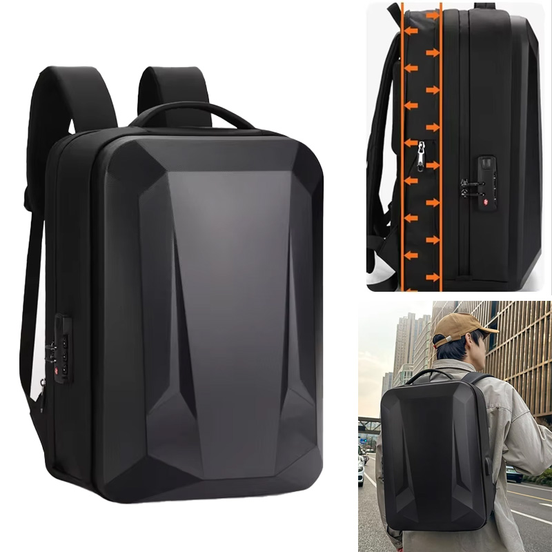 حقيبة ظهر صلبة قابلة للتوسيع ل - مراجعة Laptop Backpack Anti Theft وسعره