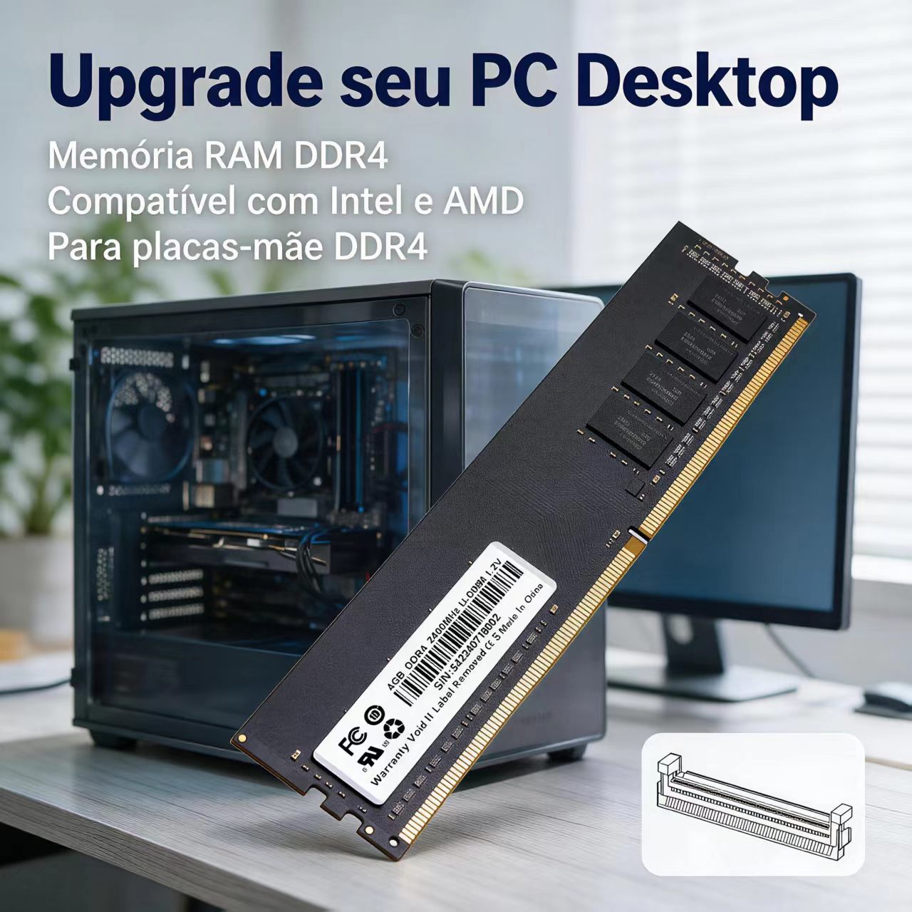 ذاكرة RAM DDR4 4GB 8GB 2400MHz - مراجعة Memory Ram Upgrade وسعره