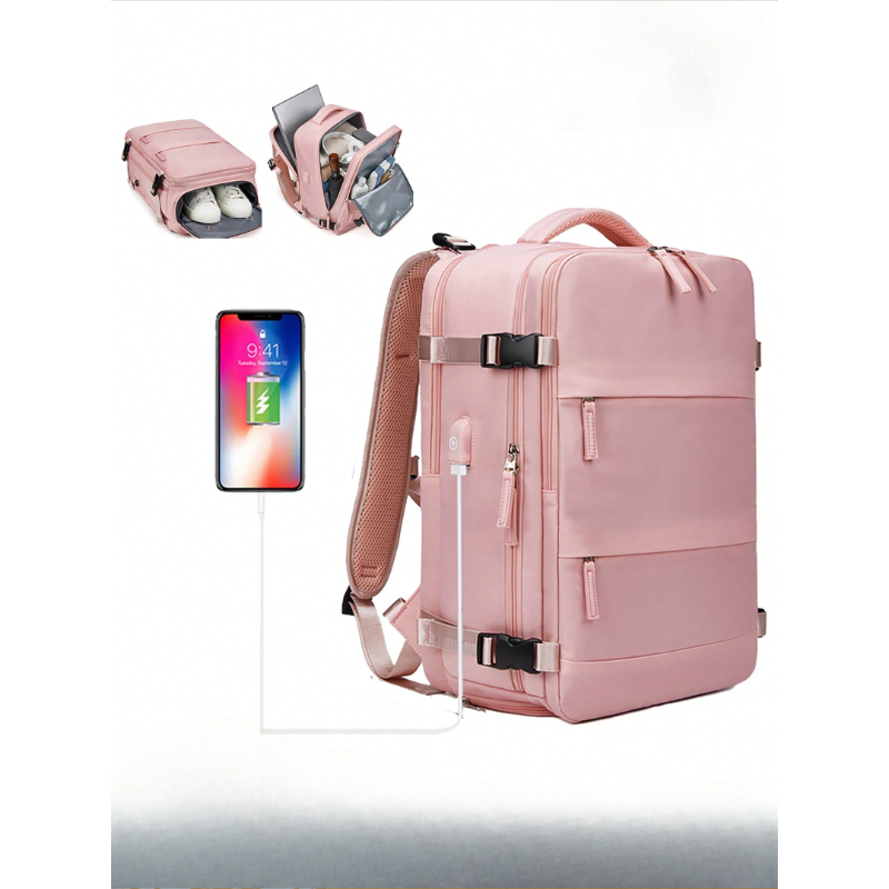 حقيبة ظهر للسفر مضادة للسرقة ل - مراجعة Laptop Backpack Anti Theft وسعره
