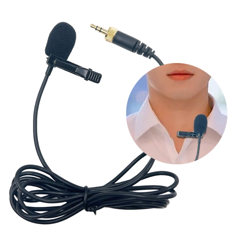 ميكروفون صغير Lavalier مع رغوة - مراجعة Laptop Accessories Headphones وسعره