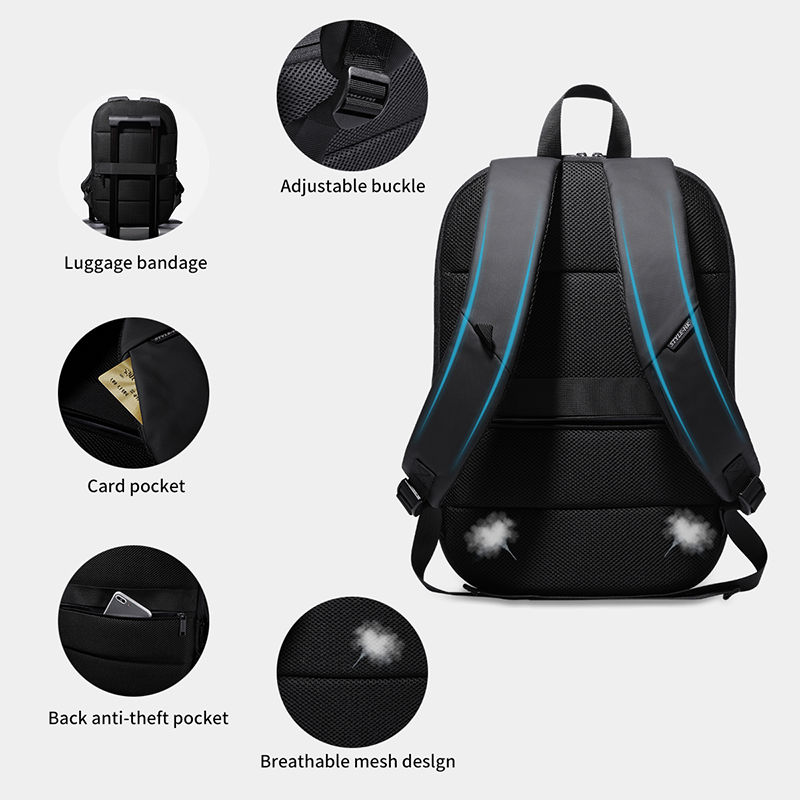 حقيبة ظهر للكمبيوتر المحمول لل - مراجعة Laptop Backpack Anti Theft وسعره
