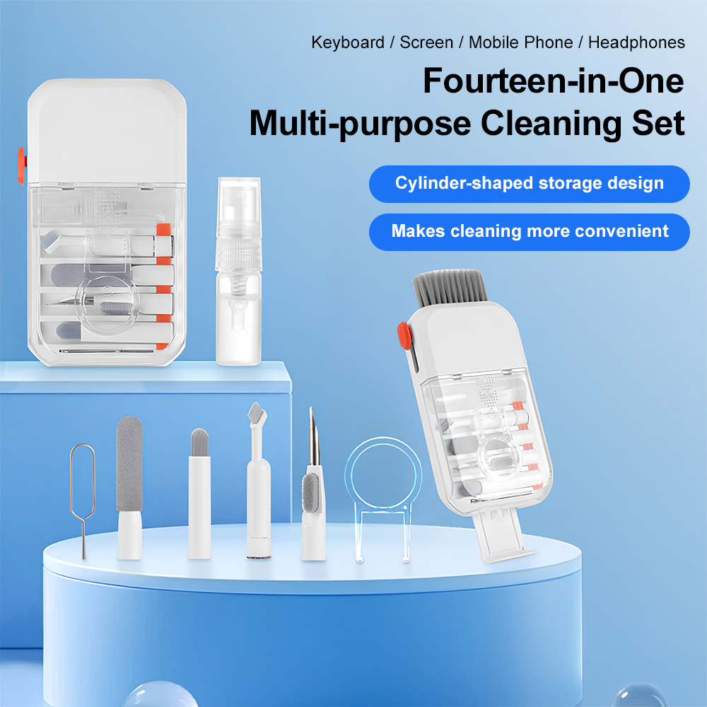 طقم تنظيف رقمي 14 في 1 متعدد ا - مراجعة Laptop Accessories Cleaning Kit وسعره