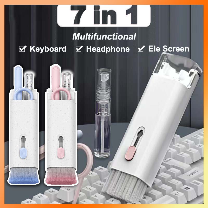قلم تنظيف إلكتروني 7 في 1، طقم - مراجعة Laptop Accessories Cleaning Kit وسعره