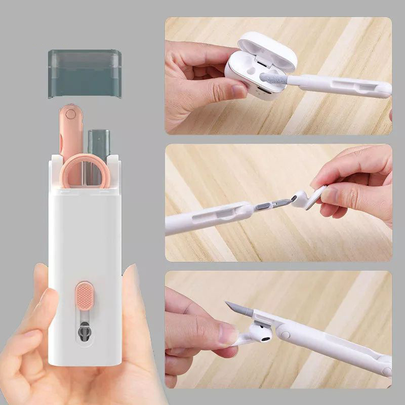 قلم تنظيف إلكتروني 7 في 1، طقم - مراجعة Laptop Accessories Cleaning Kit وسعره
