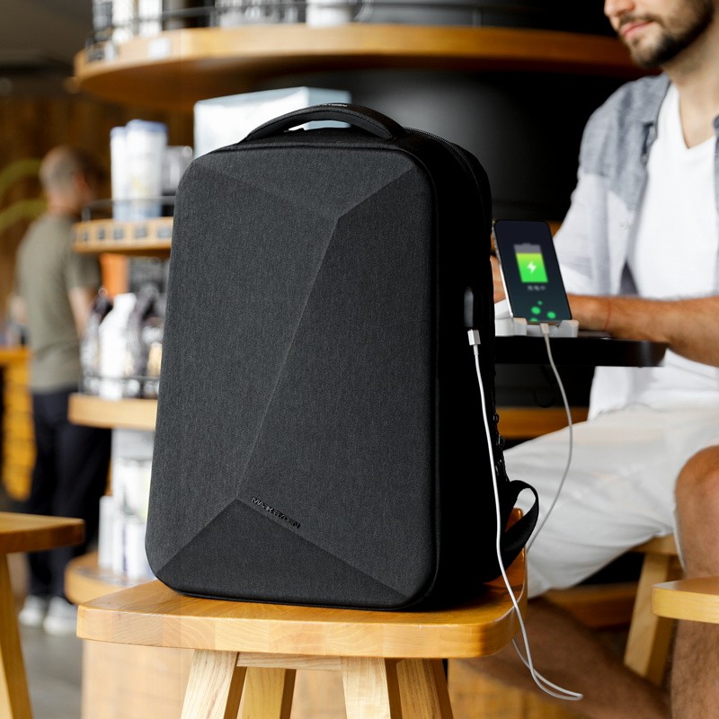 حقيبة ظهر رجالية من مارك رايدن - مراجعة Laptop Backpack Anti Theft وسعره