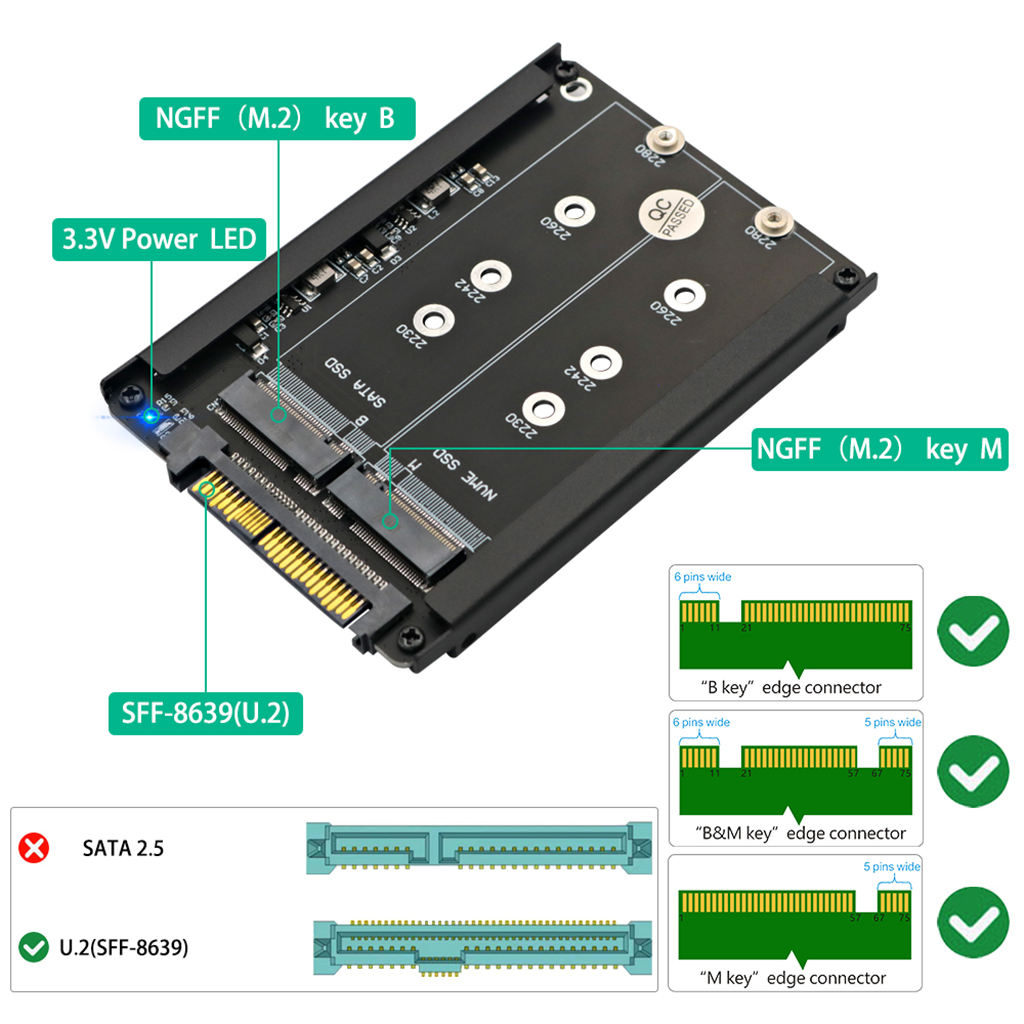 محول SSD M2 إلى محول AS 2 M.2  - مراجعة External Nvme Ssd وسعره