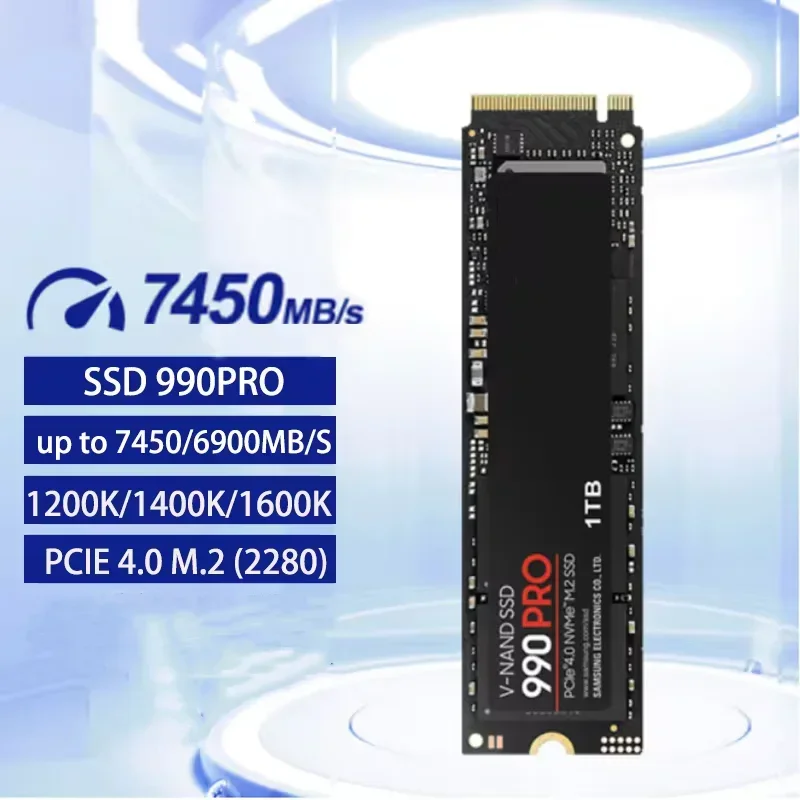 قرص صلب داخلي أصلي جديد 990 PR - مراجعة External Nvme Ssd وسعره