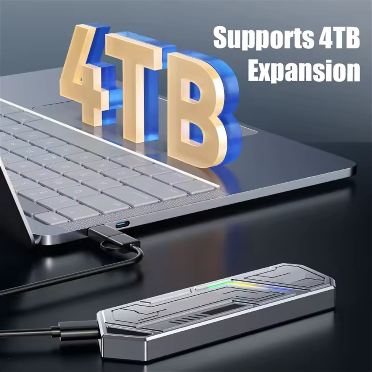 علبة خارجية محمولة لمحرك الأقر - مراجعة External Nvme Ssd وسعره